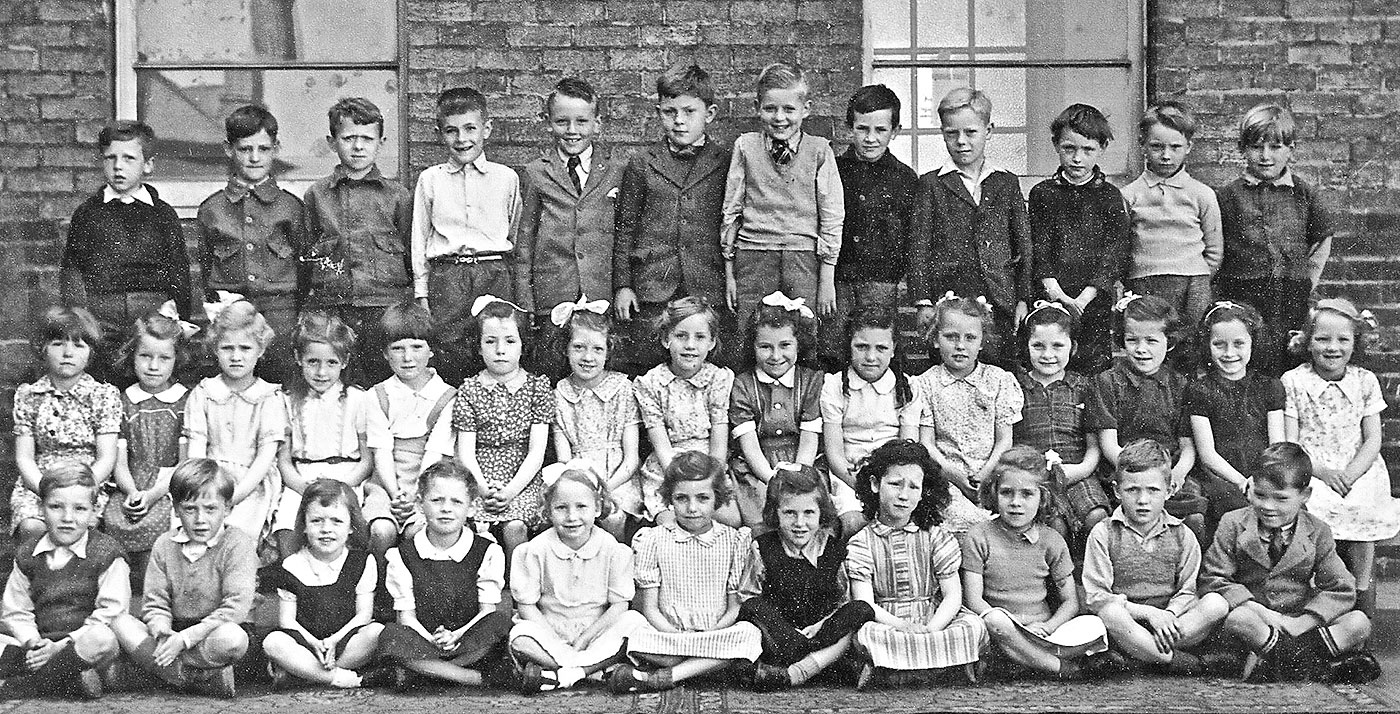 Royston Primary School Class  -  around 1947-48