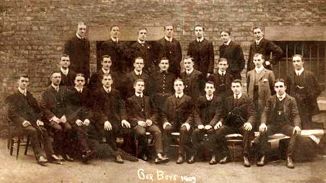 Shipbuilding Apprentices  -  Possibly from one of the companies in the Henry Robb Group