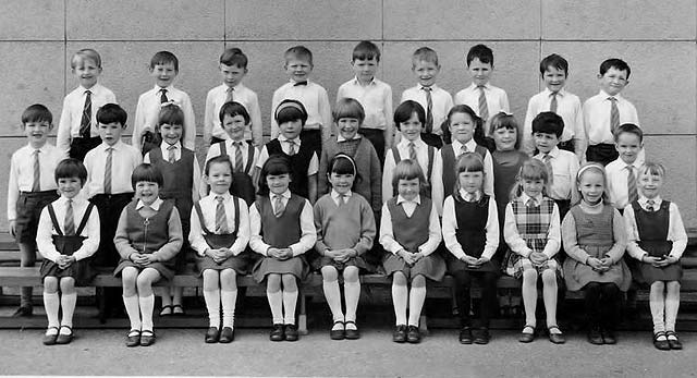 The Music Club that met at St Thomas' School  -  Photo taken 1955