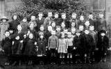 Group of Children outside 6 South Elgin Street - late-1920s