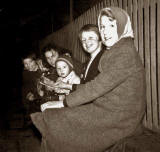 Six children at South Oxford Street, November 1956