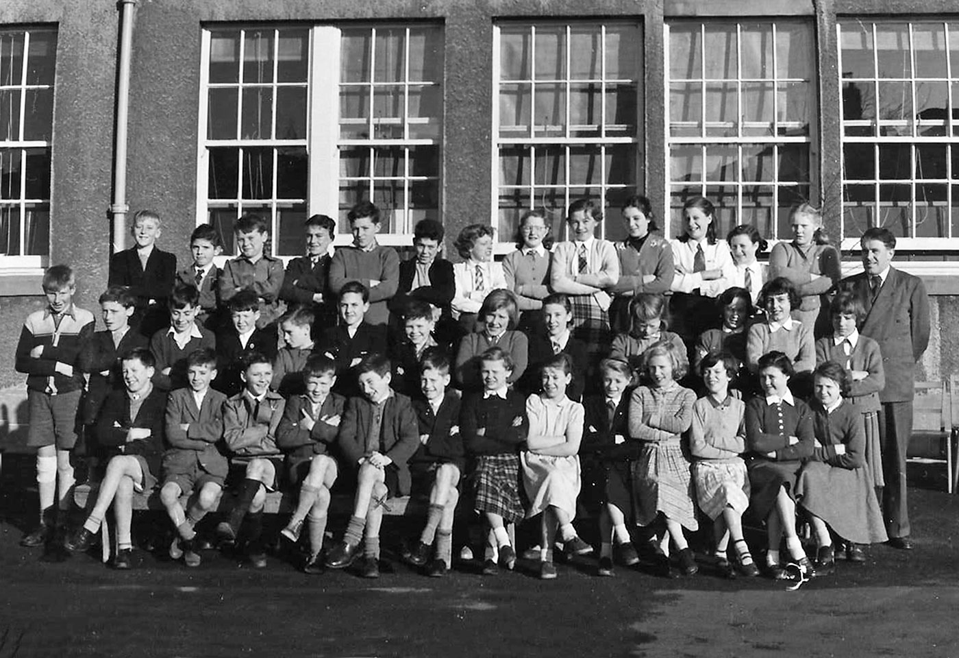 St Francis School Class, 1957