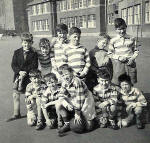 St Francis' School  -  footballers  -  1958