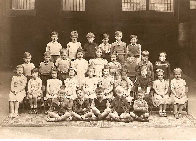 School class -  St Margaret's RC Primary School, York Lane  -  c.1953