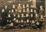 This is believed to be a photograph taken at St Patrick's School, some time between 1897 and 2012