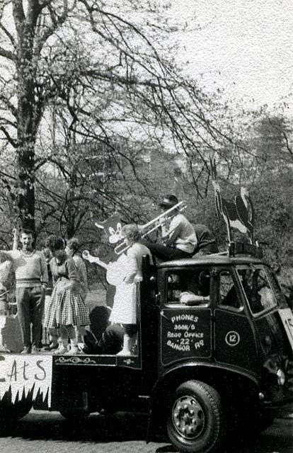 Edinburgh University Students' Charity Procession  -  1950s