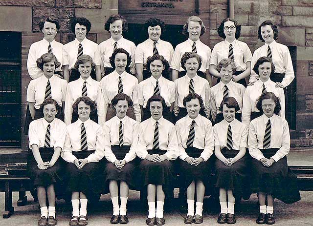 Trinity Academy - 4th year class - June 1952