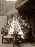 Upper Viewcraig Row  -  Coronation Party, 1953