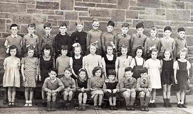 Victoria Primary School, Newhaven  -  School Class Photo, around 1948, probably Primary 6