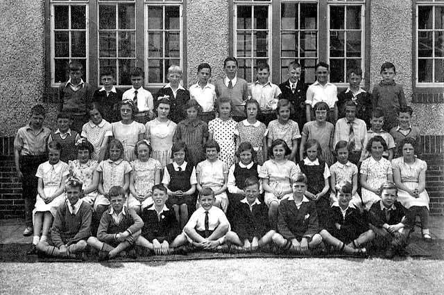 Photograph by J R Coltart  -  Wardie Primary School, 1936
