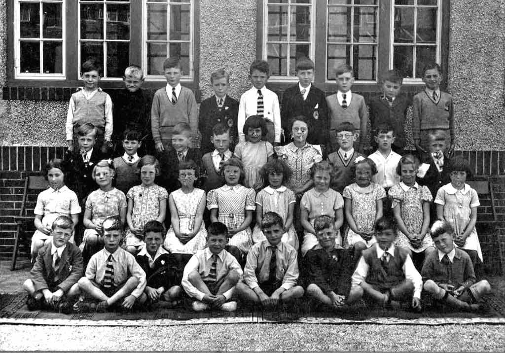Photograph by J R Coltart  -  Wardie Primary School, 1937