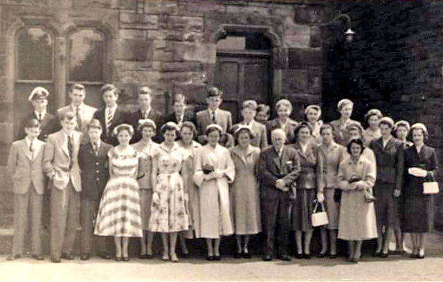 Windsor Place Church, Portobello  -  Bible Class, 1954
