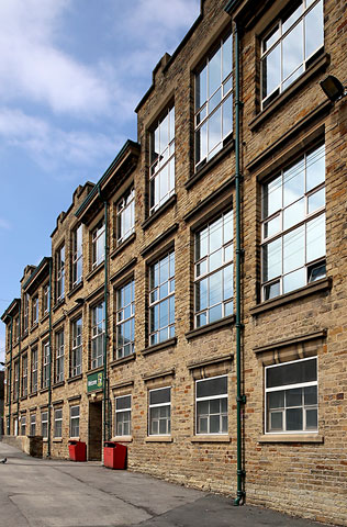 St Bede's Grammar School, Heaton, Bradford, 2013  -  Pupils' Entrance from the Playground