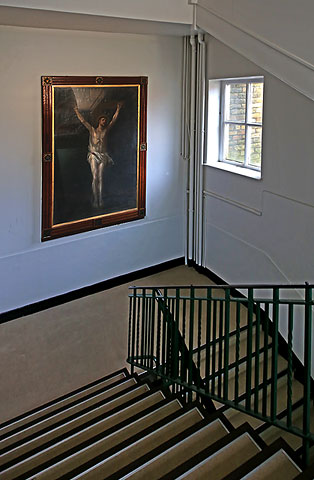 St Bede's Grammar School, Heaton, Bradford, 2013 - Teh Staircase
