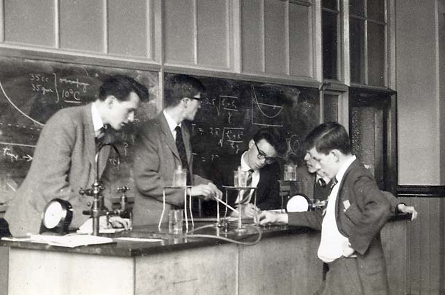 My Photos - St Bede's Grammar School - Science Room - 1963