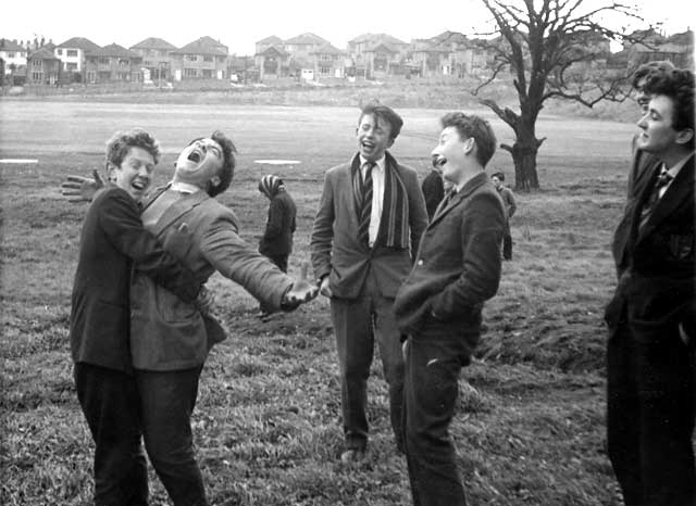 My Photos - St Bede's Grammar School - In the school grounds - Squeeze - 1962