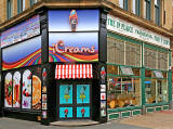 Ice Cream Shop and  Fish & Chip Shop in Sunbridge Road, City Centre, Bradford  -  2013