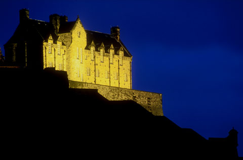 Edinburgh Castle  -  Winter  -  Late Afternoon 