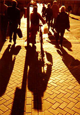 Pedestrians  -  Rose Street  -  July  -  Late Afternoon