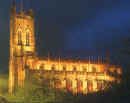 Saint John'sChurch - Princes Street - Early Winter Evening f -  Floodlit