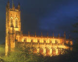 Saint John's Church - Princes Street - Early Winter Evening f -  Floodlit