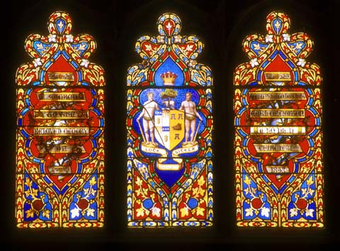 Stained Glass Windows  -  St John's Church  -  West End of Princes Street