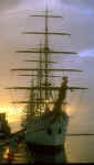 Tall Ship at Leith Docks