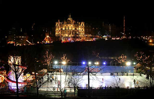 Edinburgh New Year Celebrations  -  Torchlight Procession  -  December 29, 2006