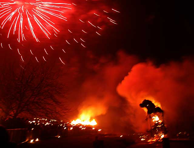 Edinburgh New Year Celebrations  -  Torchlight Procession  -  December 29, 2006