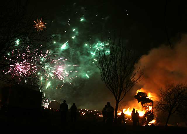 Edinburgh New Year Celebrations  -  Torchlight Procession  -  December 29, 2006