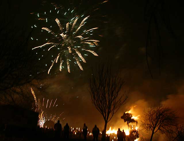 Edinburgh New Year Celebrations  -  Torchlight Procession  -  December 29, 2006