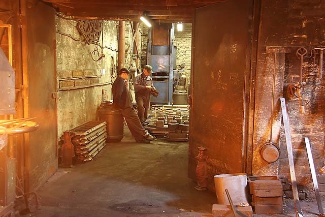 Edinburgh at Work  -  Laing's Foundry at Powderhall, Edinburgh   -  1997