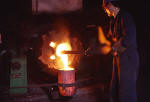 Edinburgh at Work  -  Laing's Foundry at Powderhall, Edinburgh   -  1991