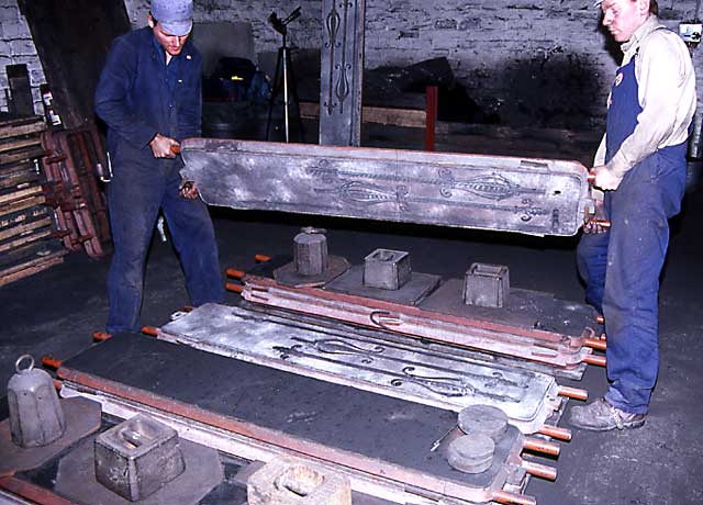 Edinburgh at Work  -  Laing's Foundry at Powderhall, Edinburgh   -  1991