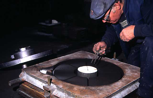 Edinburgh at Work  -  Laing's Foundry at Powderhall, Edinburgh   -  1992