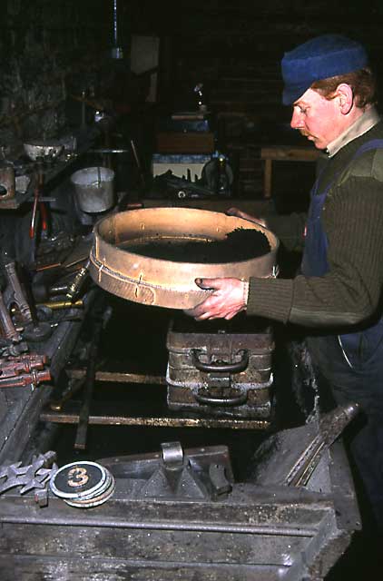 Edinburgh at Work  -  Laing's Foundry at Powderhall, Edinburgh   -  1992