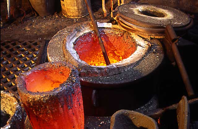 Edinburgh at Work  -  Laing's Foundry at Powderhall, Edinburgh   -  1992