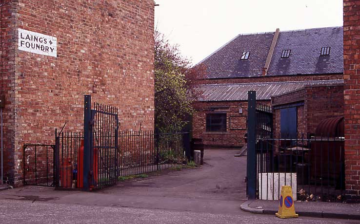 Edinburgh at Work  -  Laing's Foundry at Powderhall, Edinburgh   -  1993