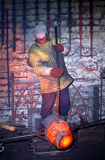 Edinburgh at Work  -  Laing's Foundry at Powderhall, Edinburgh   -  1993