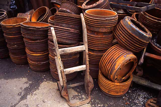 Edinburgh at Work  -  Laing's Foundry at Powderhall, Edinburgh   -  1994