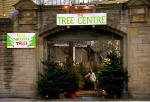 Christmas Tree Warehouse at Canonmills  -  December 1995