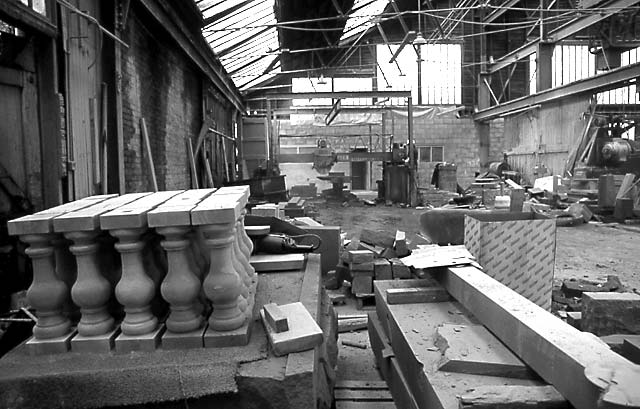 Photographs by Peter Stubbs  - Clark, Stonemasons, Canonmills