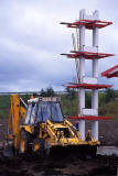 Newcraighall Fire Station under construction  -  26 July 1994