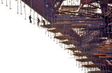 The Forth Rail Bridge  -  Scaffolding Workers