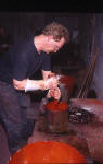 Edinburgh at Work  -  Waterston's sealing wax works at Powderhall, Edinburgh   -  1994