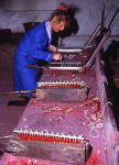 Edinburgh at Work  -  Waterston's sealing wax works at Powderhall, Edinburgh   -  1994