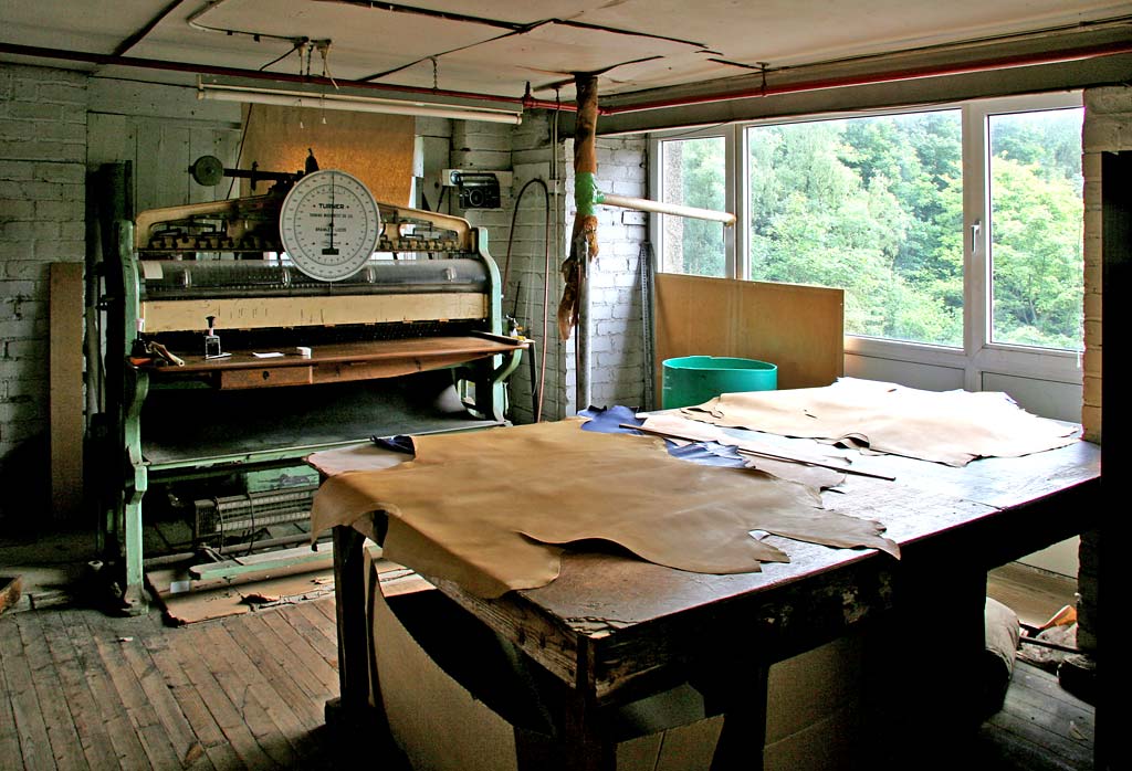 Edinburgh at Work  -  James Hewit & Sons  -  Tannery at Currie, Edinburgh