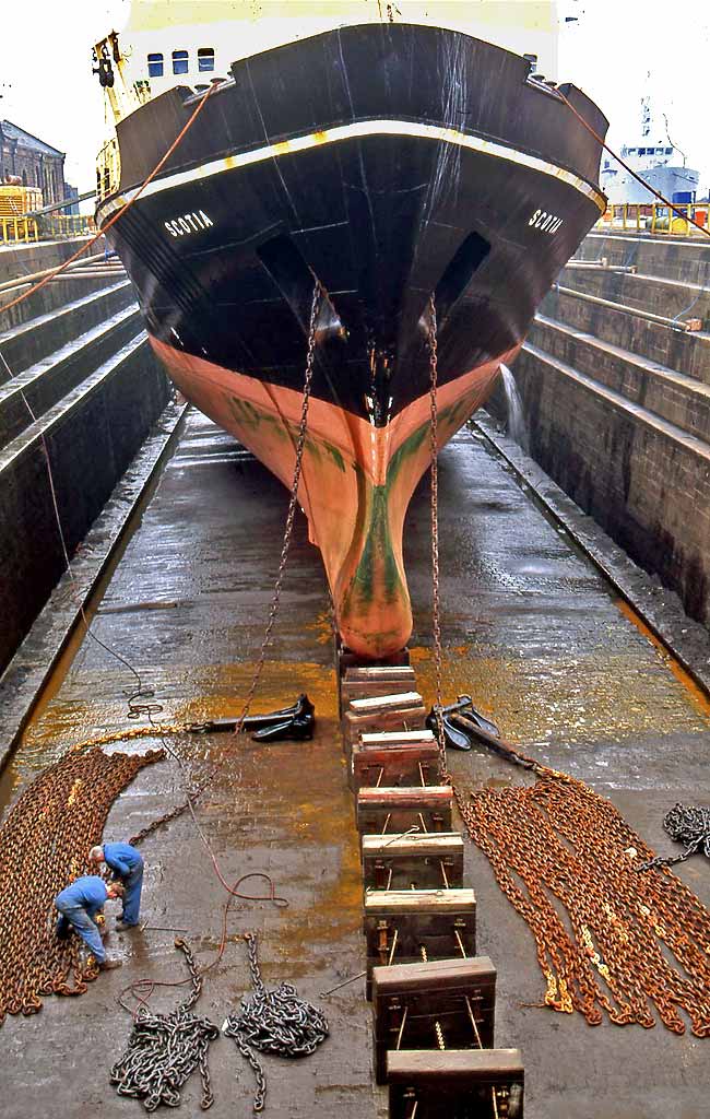 Leith Docks - Alexandra Dry Dock