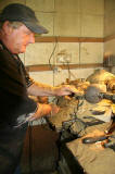 George Mackay - Bolwing Green Bowl Makers  -  Photographed 1991