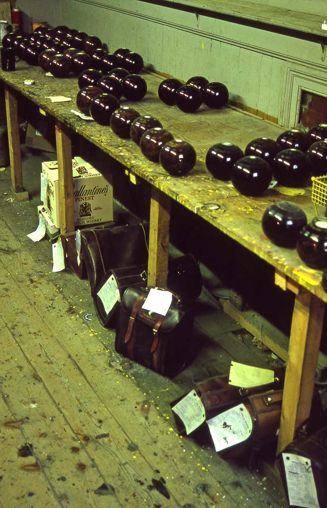 George Mackay - Bolwing Green Bowl Makers  -  Photographed 1991